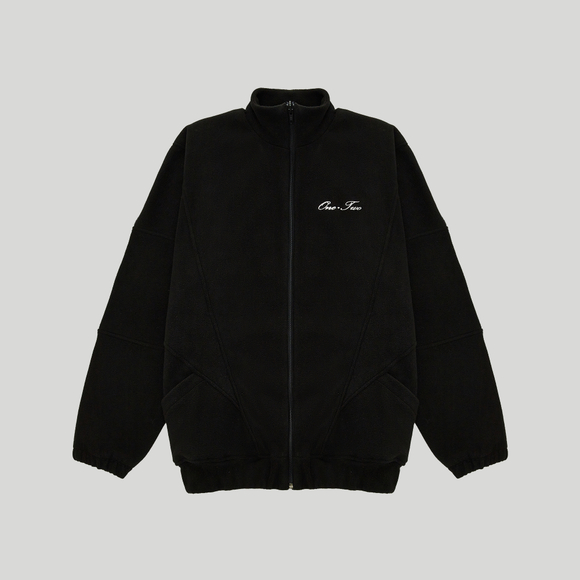 Zip-Up Sweatshirt Black