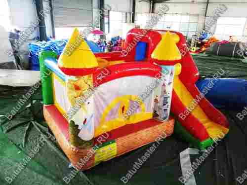 Детский надувной батут "Замок непосед"