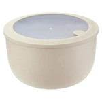 Миска герметичная НЕО 3,6л с клапаном для СВЧ Латте