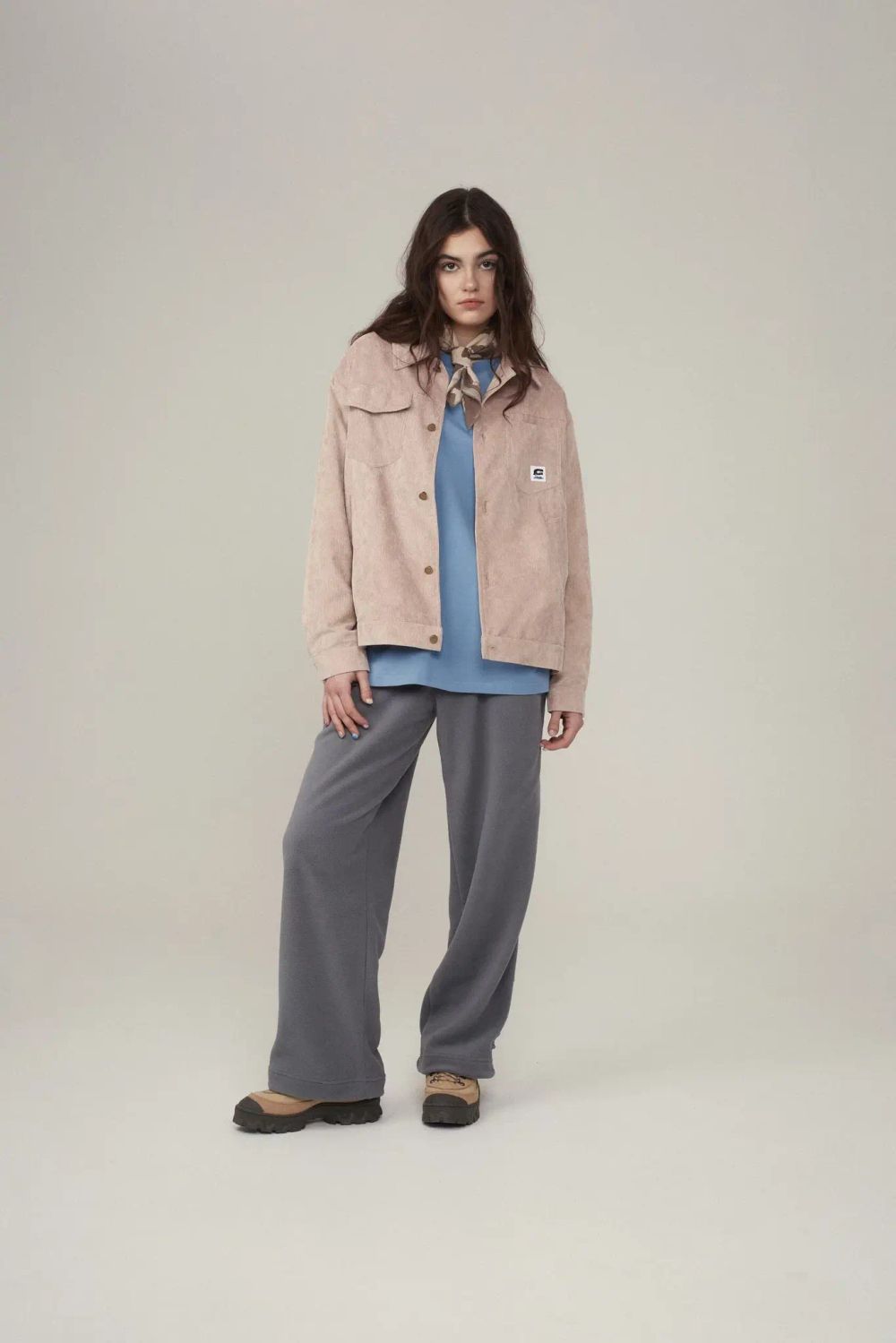 Брюки Called a Garment Флисовые Equipment pants женские дымчатые