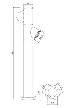 Ландшафтный светильник Arte Lamp