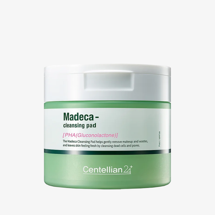 CENTELLIAN24 Пэды для лица отшелушивающие с PHA-кислотой Madeca PHA Cleansing Pad (60 шт)