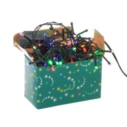 GAEM Электрогирлянда "Бахрома", L500 W0,5 H50 см (160 разноцв LED, 5W, 8 реж свеч, IP20)