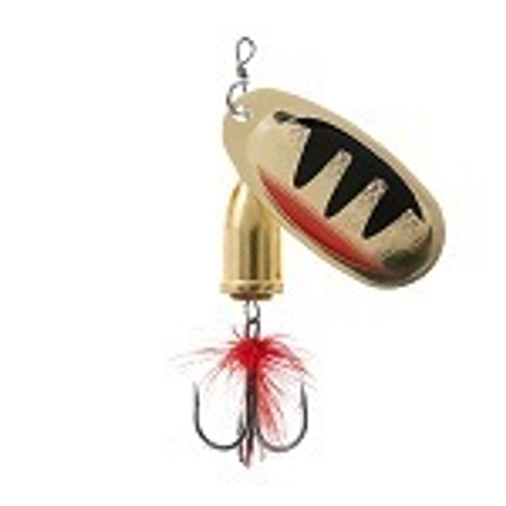 Блесна вращ. Premier Fishing Gidra №3 Perch с Мухой 9.0г PR-SPRH12P-3