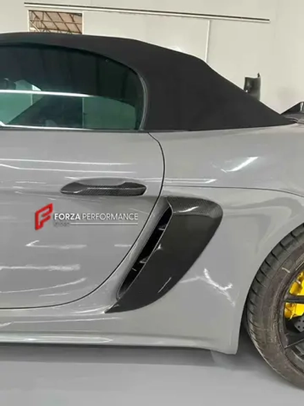 Карбоновые ручки дверей для Porsche 718 982 2016+ Порше