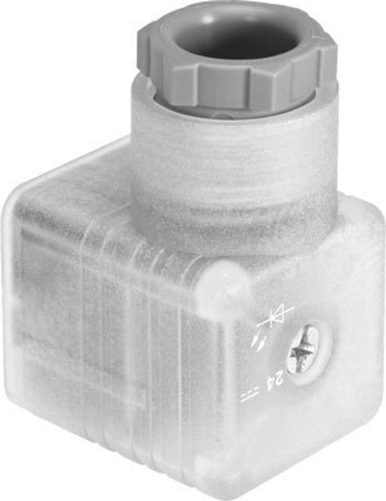 PEV-1/4-WD-LED-24 Штекерная розетка угловая