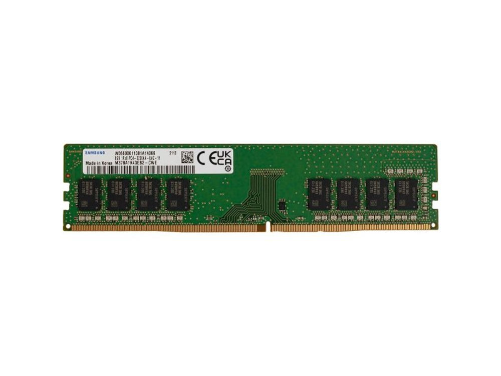 Оперативная память Samsung M378A1K43EB2-CWED0, DDR4 1х 8ГБ 3200 МГц, DIMM, OEM