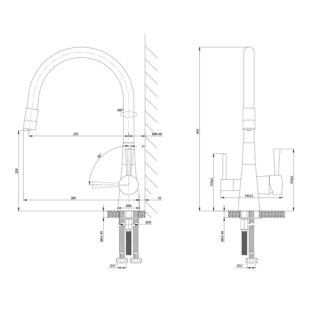 Смеситель Lemark Comfort LM3075G-Beige для кухни с подключением к фильтру с питьевой водой