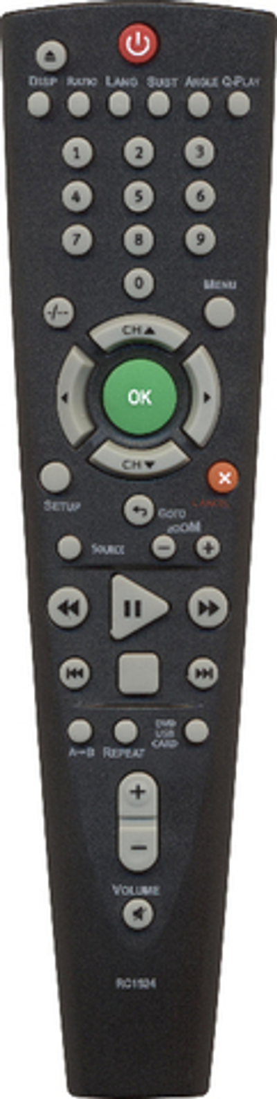 Пульт для BBK RC1524 (LT-120) LCD+DVD