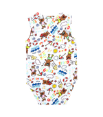 Боди 3 шт. Guess - разноцветная(H3GW06 K6YW1)