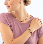 Серьги Coeur de Lion Black-Gold 0136/21-1316