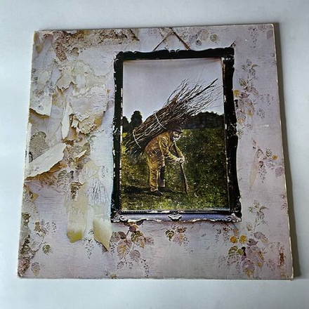 Винтажная виниловая пластинка LP Led Zeppelin IV (Нидерланды 1984)