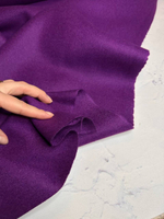 Пальтовая двойная (дабл) шерсть с разделением слоев (Gucci, 100%шерсть, Итальянская фиалка, 135, 890 гр/м2)