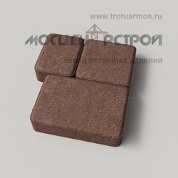 Тротуарная плитка Старый Город 180/120/90х120х40