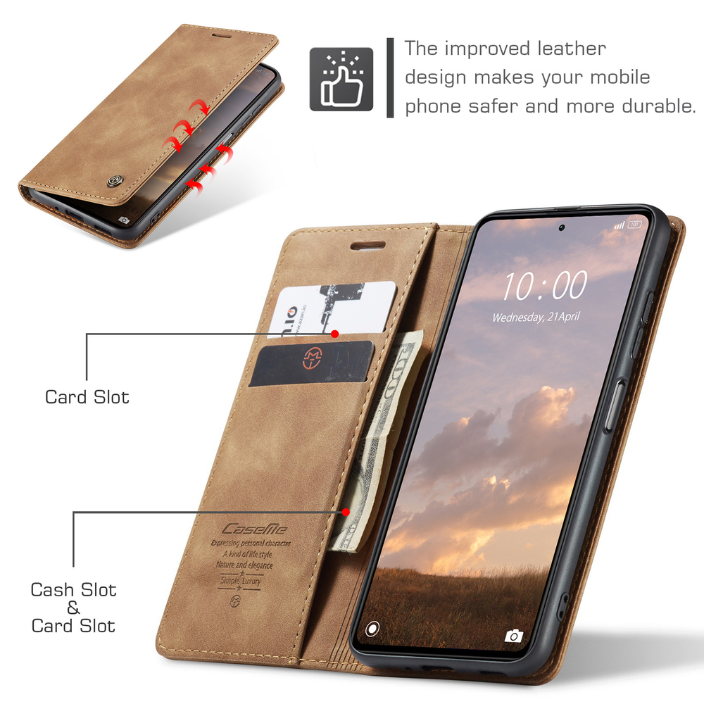 Чехол-книжка CaseMe Matte Xiaomi Redmi Note 12 Pro 5G