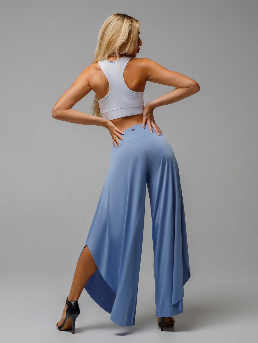 Брюки Палаццо Tulip, Голубой