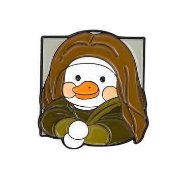 Значок металлический на одежду/Пин. Утка Мона