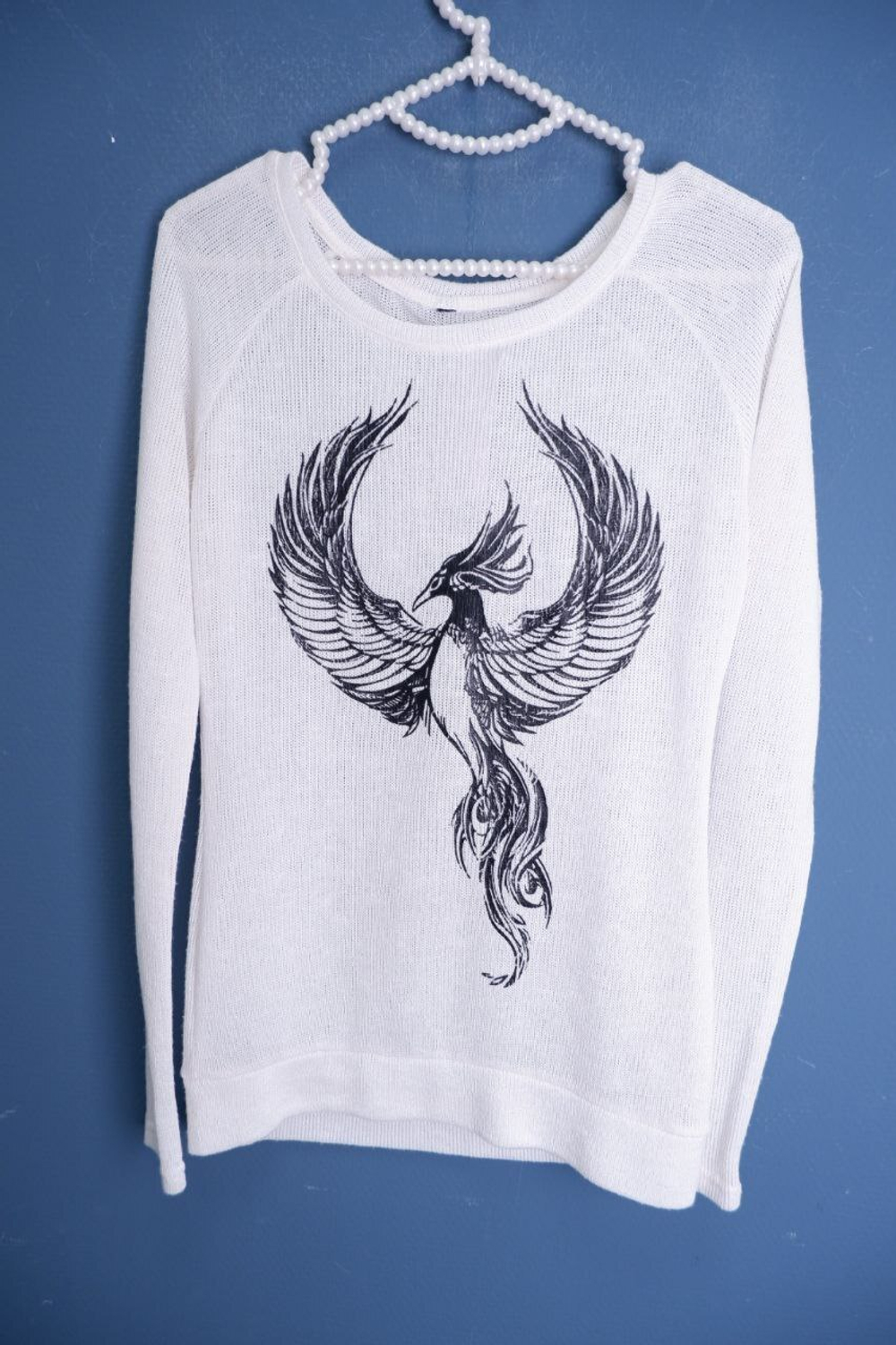 Джемпер с принтом на 14-16 лет