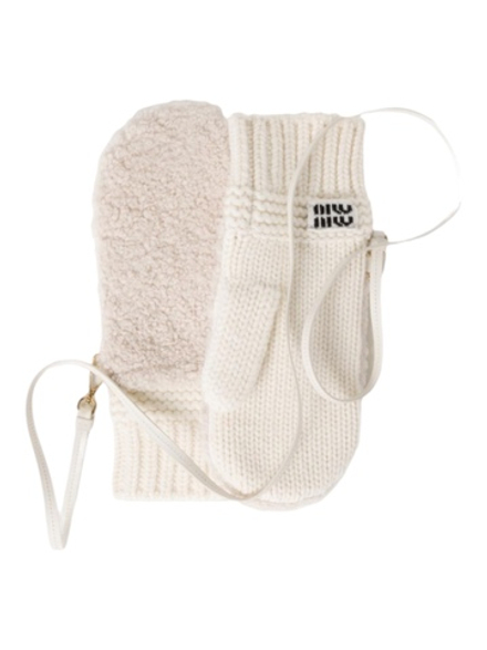 Варежки Miu Miu