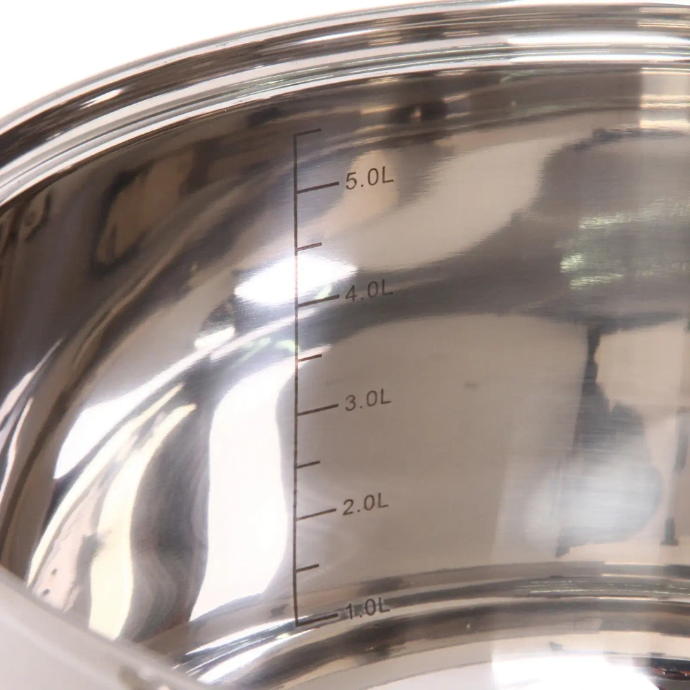 Кастрюля из нержавеющей стали VICALINA 6,3л, индукция, VL-1075