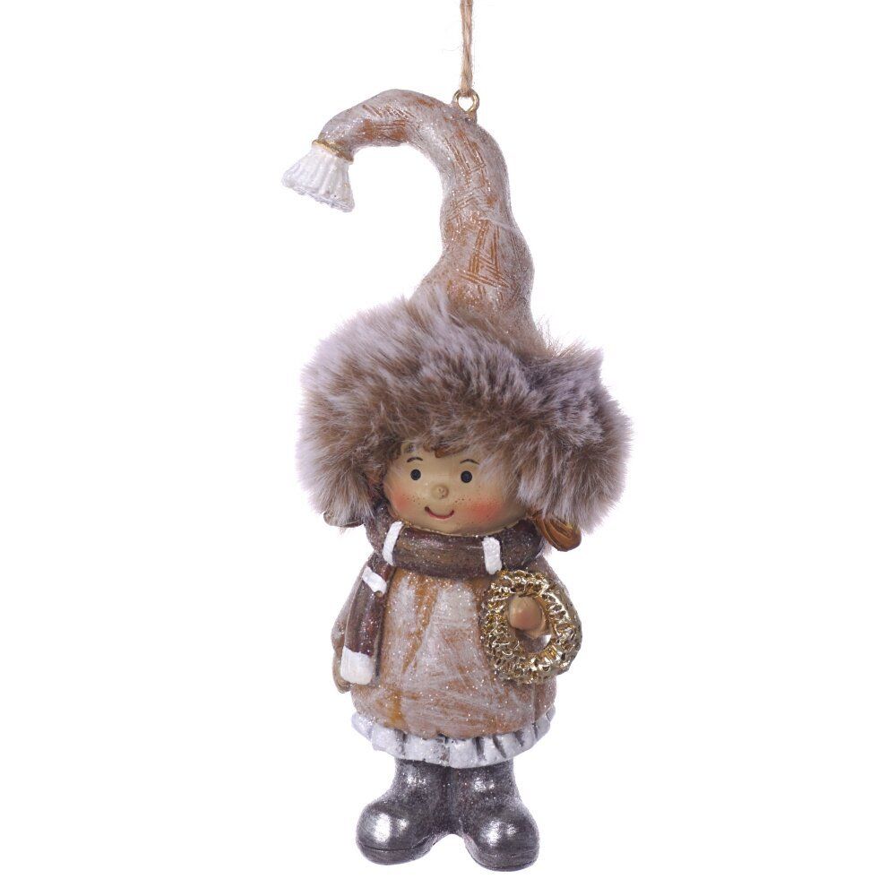 GAEM Фигурка декоративная подвесная "Дети", L6 W5 H13 см, 2в.