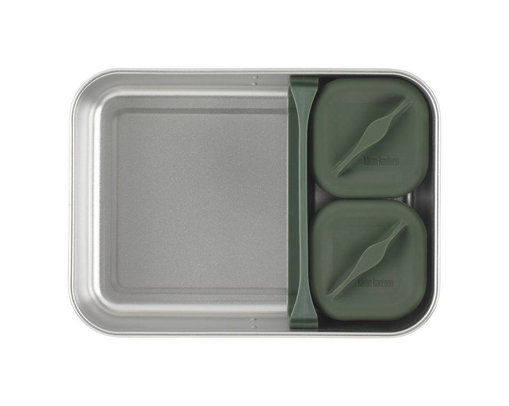 Мини ланч-бокс Klean Kanteen Half Snack Box 2.8oz (83 мл) Brushed Stainless