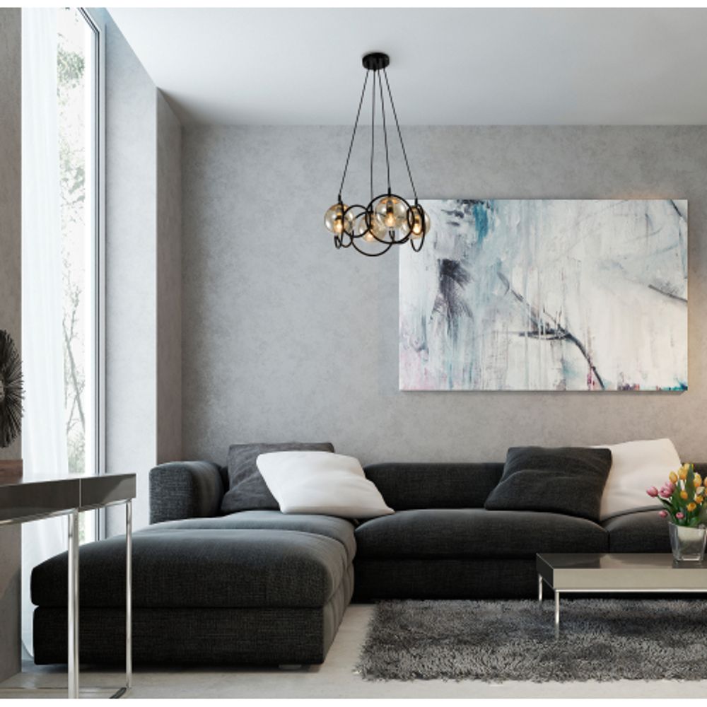 Люстра Rivoli Ariadna 4074-204 4 х E14 40 Вт дизайн