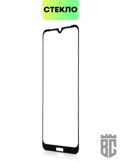 Защитное стекло BROSCORP для Nokia C30 оптом (арт. NK-C30-FSP-GLASS-BLACK)