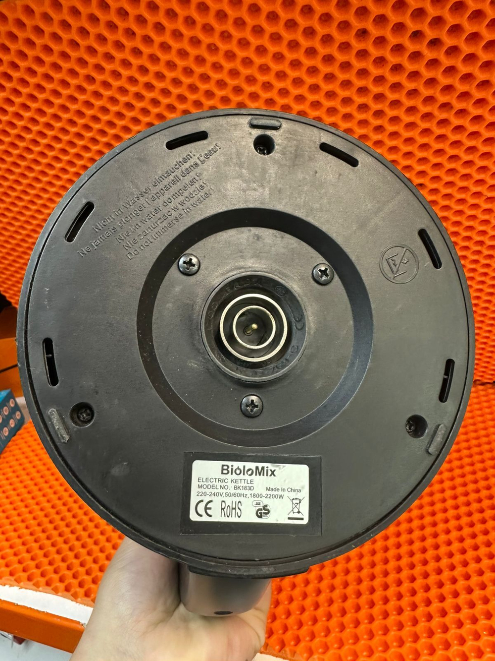 Чайник электрический BioloMix BK183D