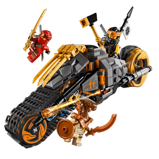 Конструктор Ninja "Раллийный мотоцикл Коула", 230 дет.