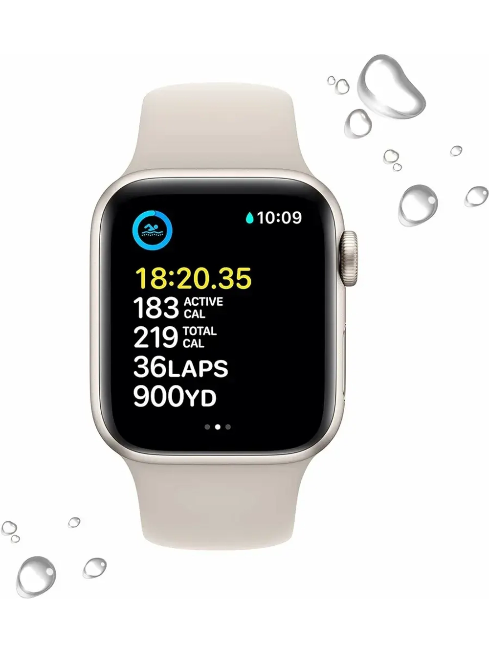 Умные часы Apple Watch SE2 2024 40 Starlight M/L