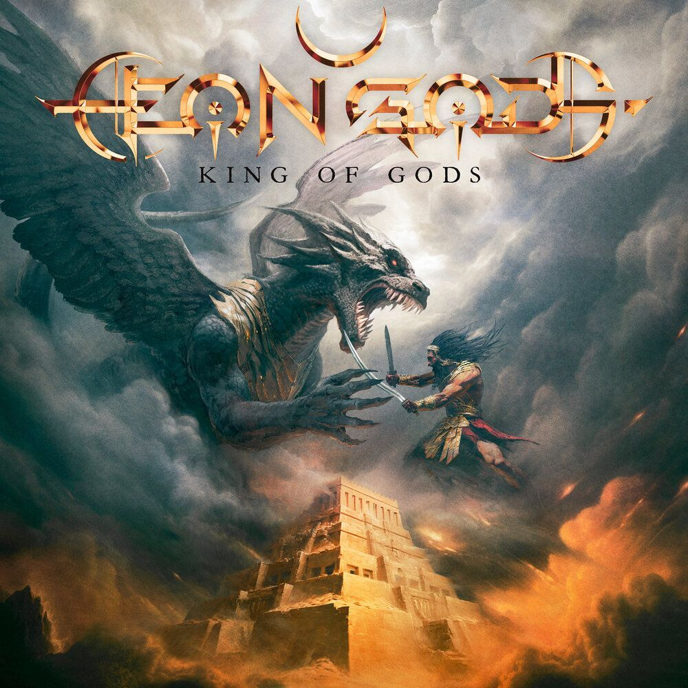 AEON GODS - King Of Gods DIGI CD, музыкальный компакт диск, power metal