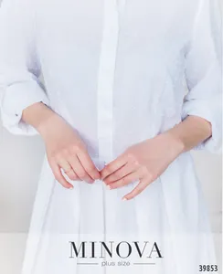 Платье 3151-белый Minova