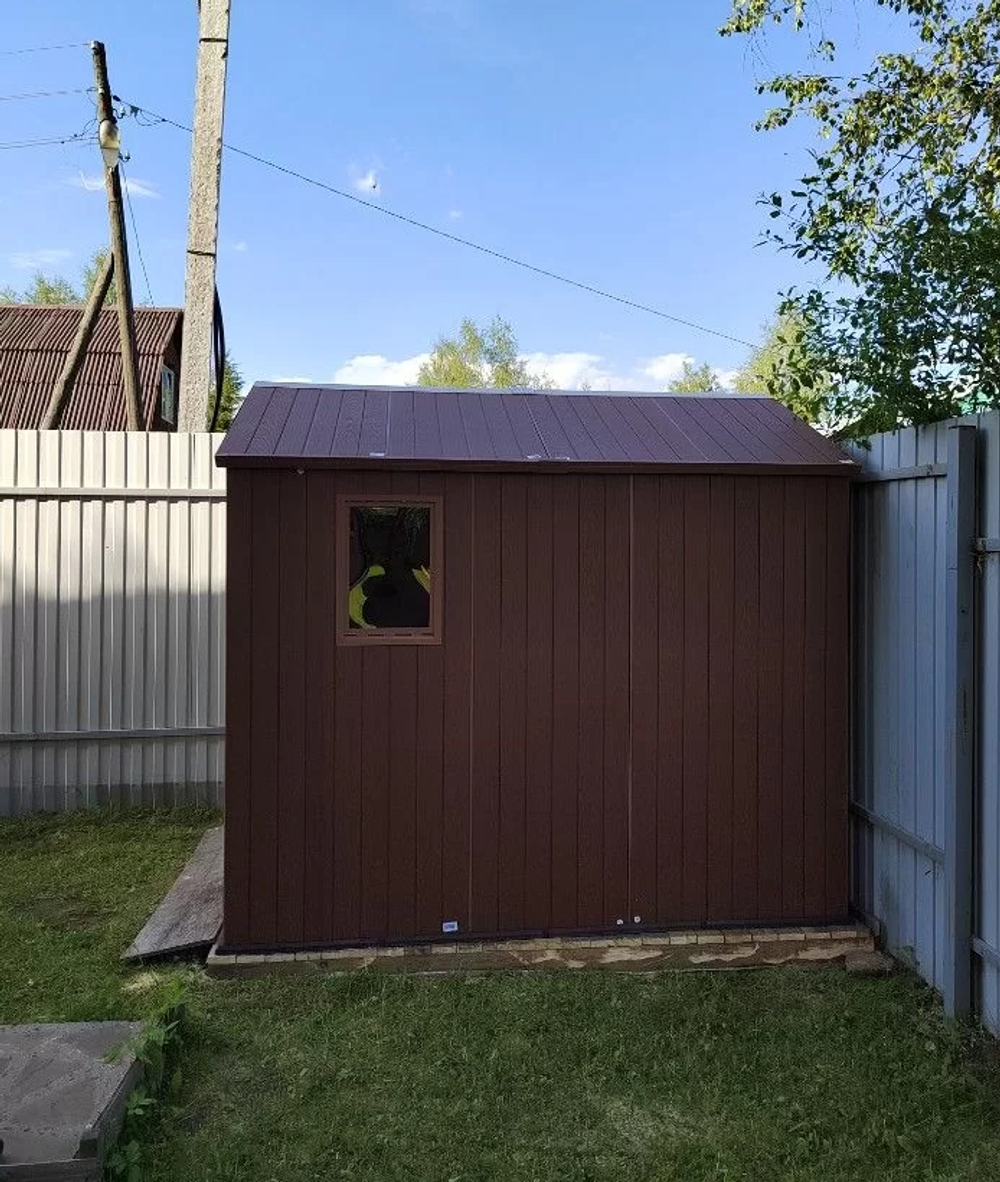 Пластиковый сарай Keter Darwin 6x8 brown