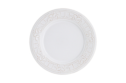 MC-G868000681D0196 арт. Тарелка закусочная Venice белый, 22,5 см