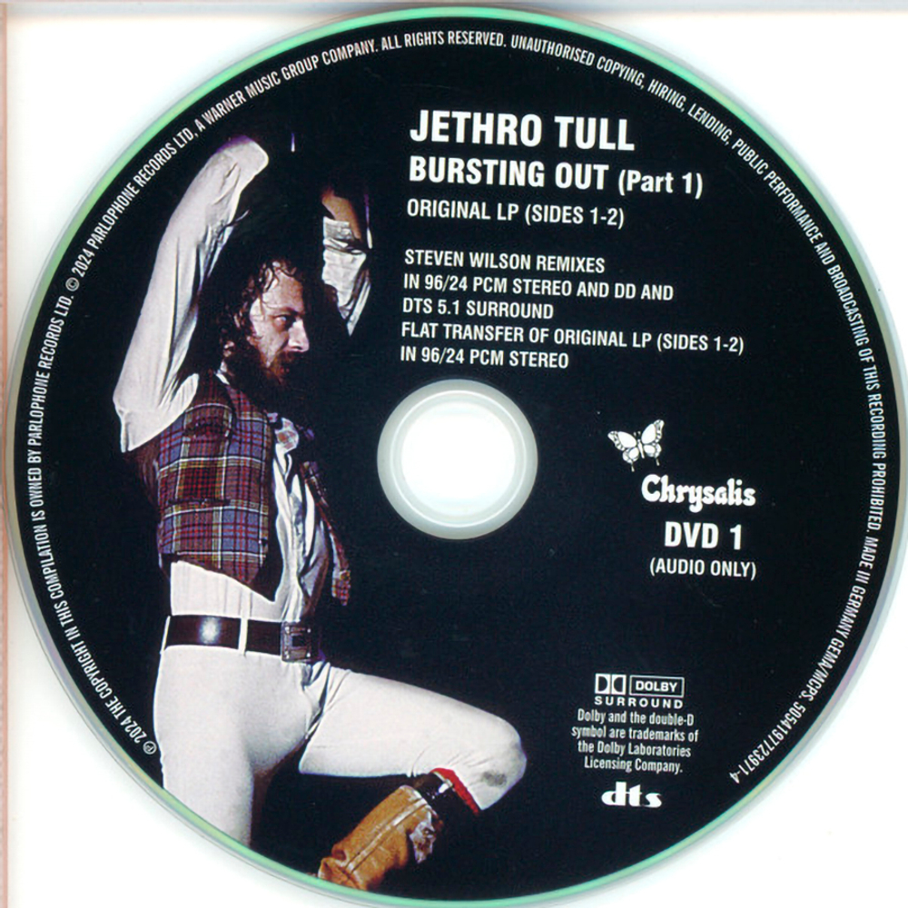 Jethro Tull / Live - Bursting Out (The Inflated Edition)(3CD+3DVD)