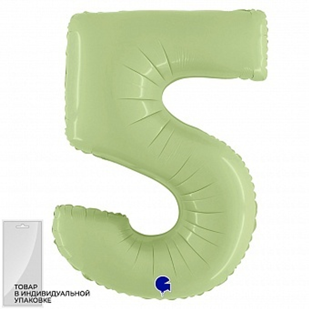 Г ЦИФРА 5  40" Сатин Оливка