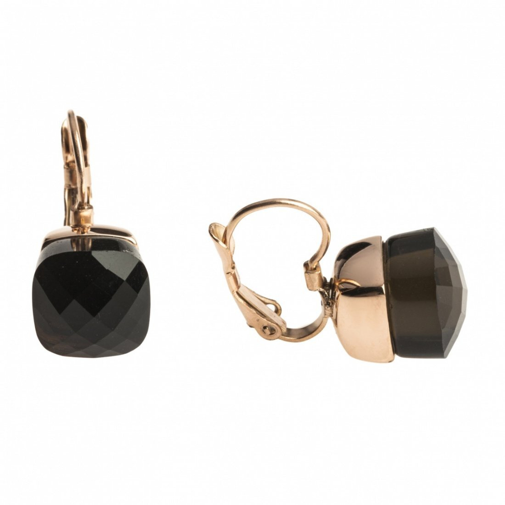 Серьги Qudo Firenze anthrazit 304002 BR/RG