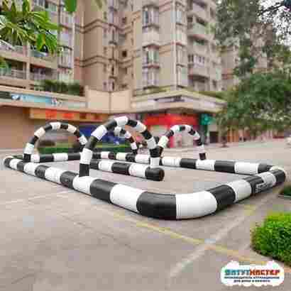 Надувная трасса «Гран-при» для игровых машинок, 10×8,5×5 м