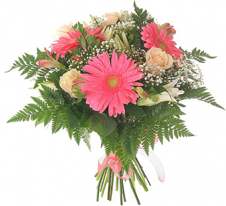 розовый букет