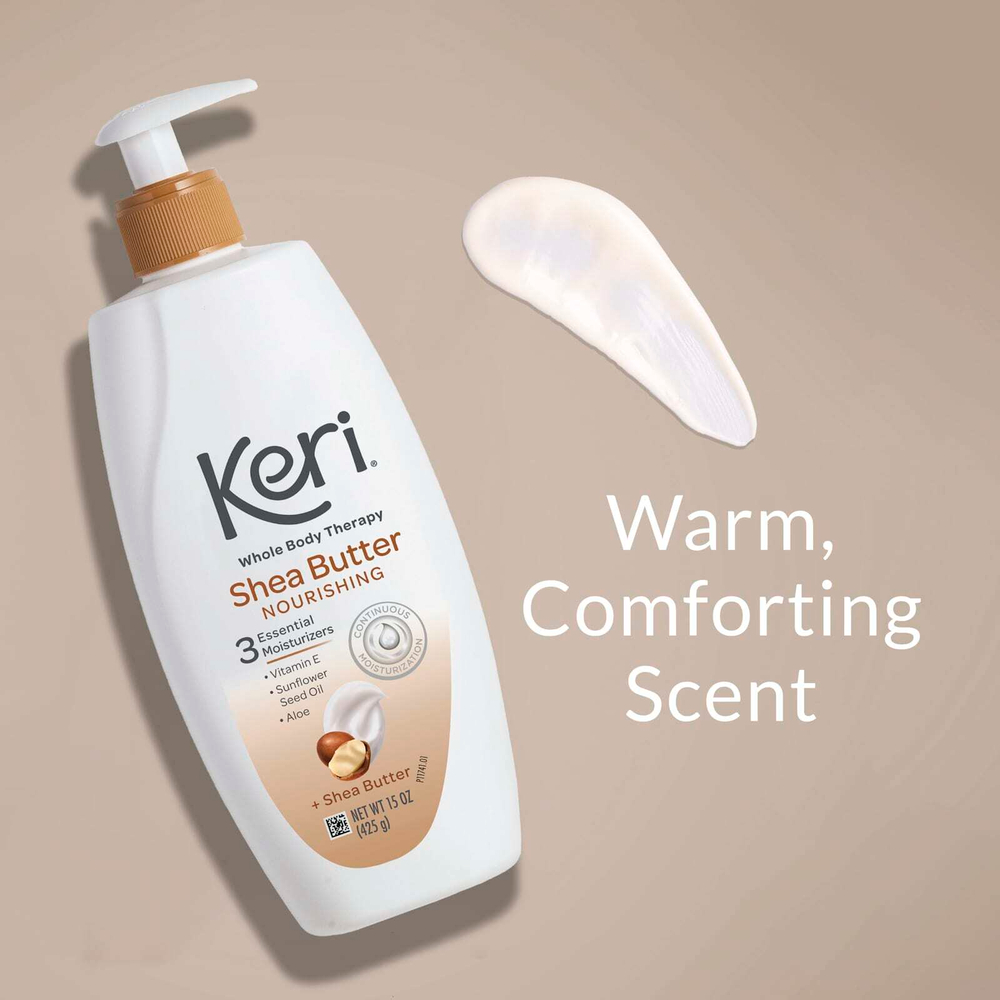 Keri, Масло ши, питательное, 425 г (15 унций)