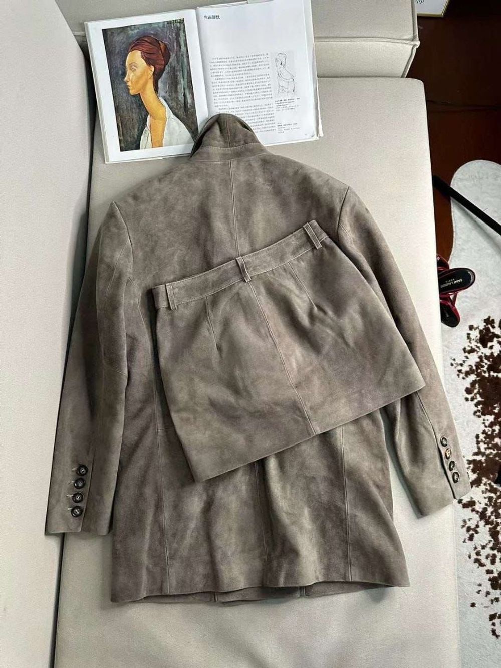 Пиджак пальто Saint Laurent