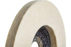 Круг полировальный войлочный для УШМ, сплошной 125 мм