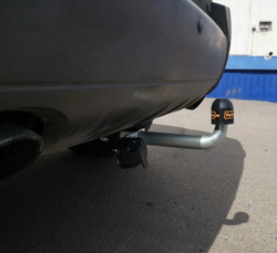 Фаркоп Motodor для KIA Sportage, Hyundai Tucson, 2004-2010 (оцинкованный шар)(паспорт и сертификат в комплекте)(без электрики) 90901-A