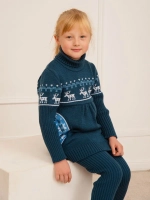 Платье туника вязаное