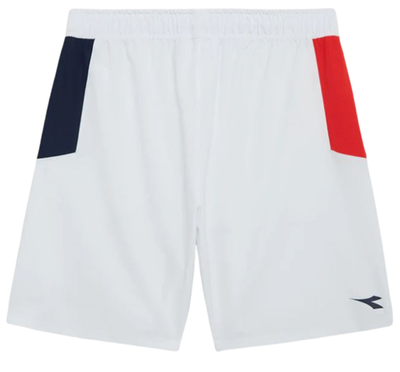 Мужские теннисные шорты Diadora Core Bermuda - optical white