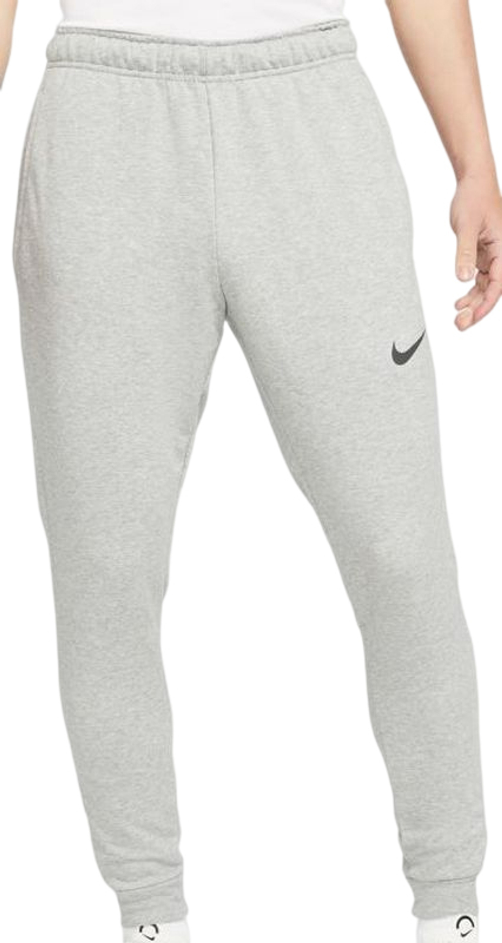 Теннисные брюки Nike Dri-Fit Pant Taper M - dark grey heather/black