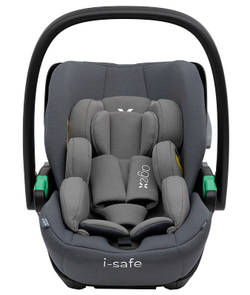 Коляска Agex Prima Pro 3 в 1 с автокреслом i-Safe Grey Midnight Grey (Темно-серый)