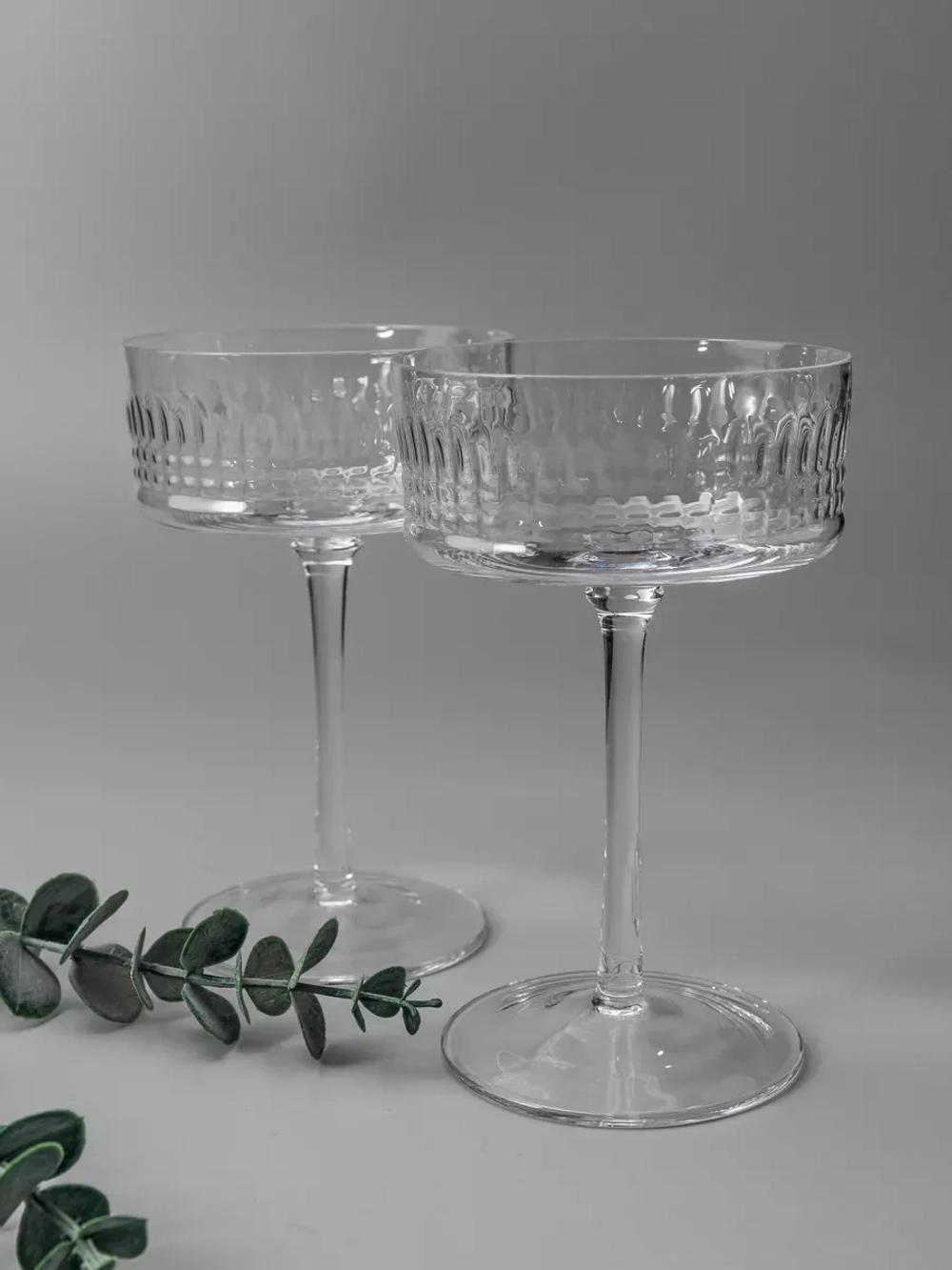 Креманка, декорированная узором, 2 шт. 200 мл.