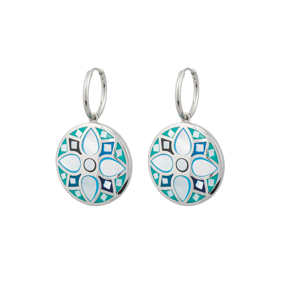 Серьги Fiore Luna AE01688-4 BL/S